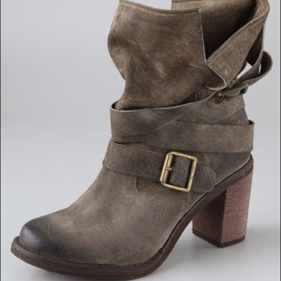 JEFFREY CAMPBELL Grey France Suede Boots - Picture 6 of 8